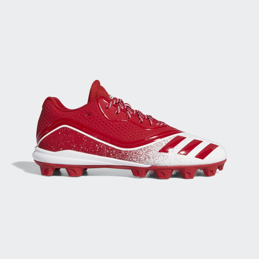 Adidas Icon V Mid Hrvatska - Muške Tenisice Za Bejzbol - Crvene/Bijele (SANPDL297)